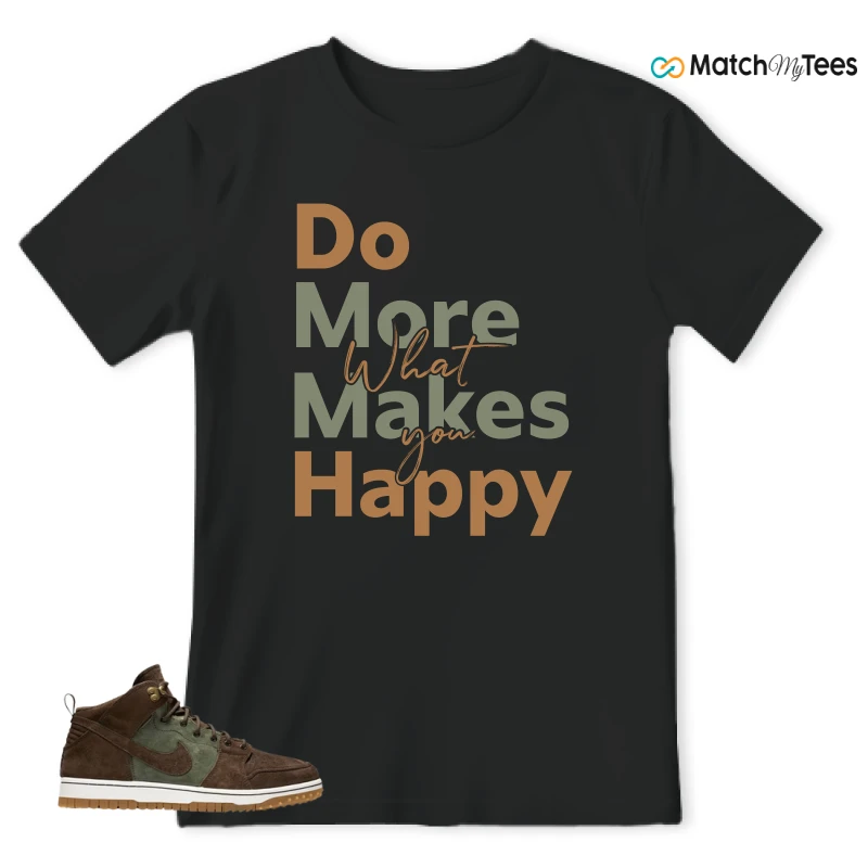 NIKE DUNK CMFT WB ARMY OLIVE SNEAKER Matching Tees t-shirt