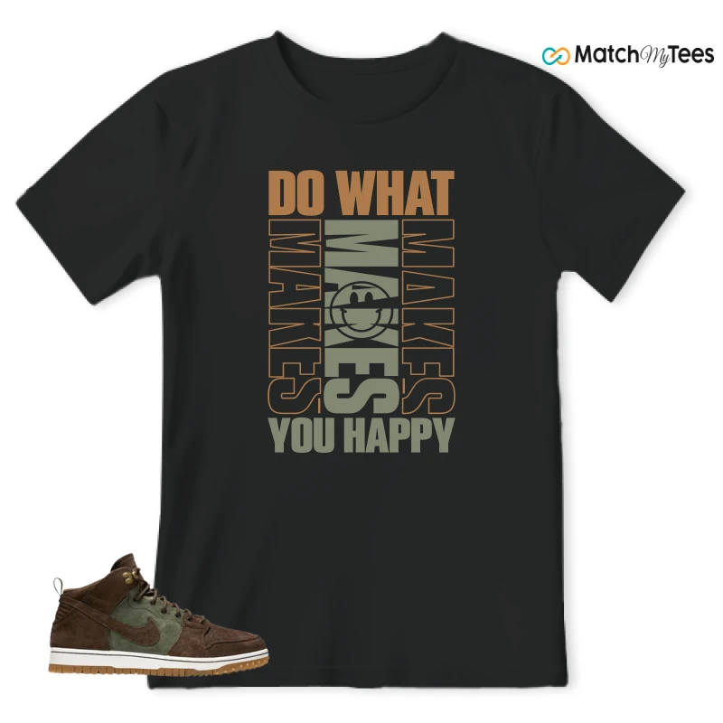 NIKE DUNK CMFT WB ARMY OLIVE SNEAKER Matching Tees t-shirt