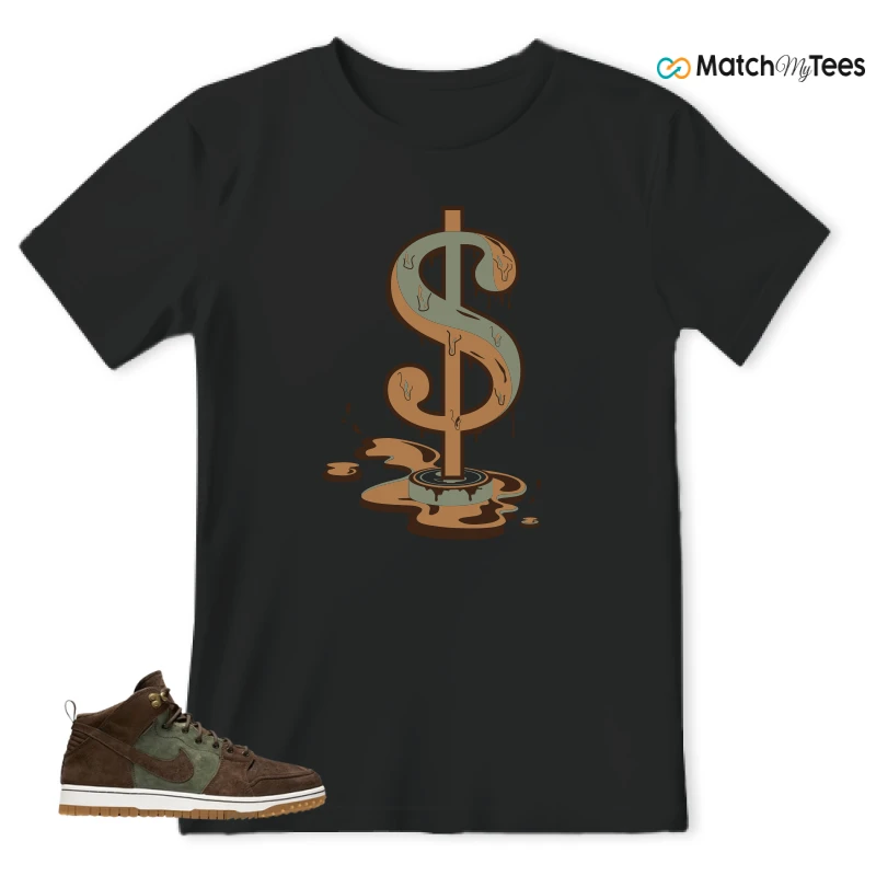 NIKE DUNK CMFT WB ARMY OLIVE SNEAKER Matching Tees t-shirt