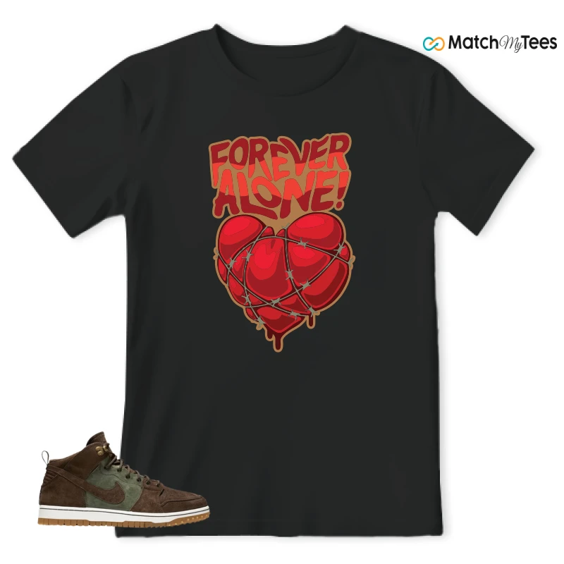 NIKE DUNK CMFT WB ARMY OLIVE SNEAKER Matching Tees t-shirt