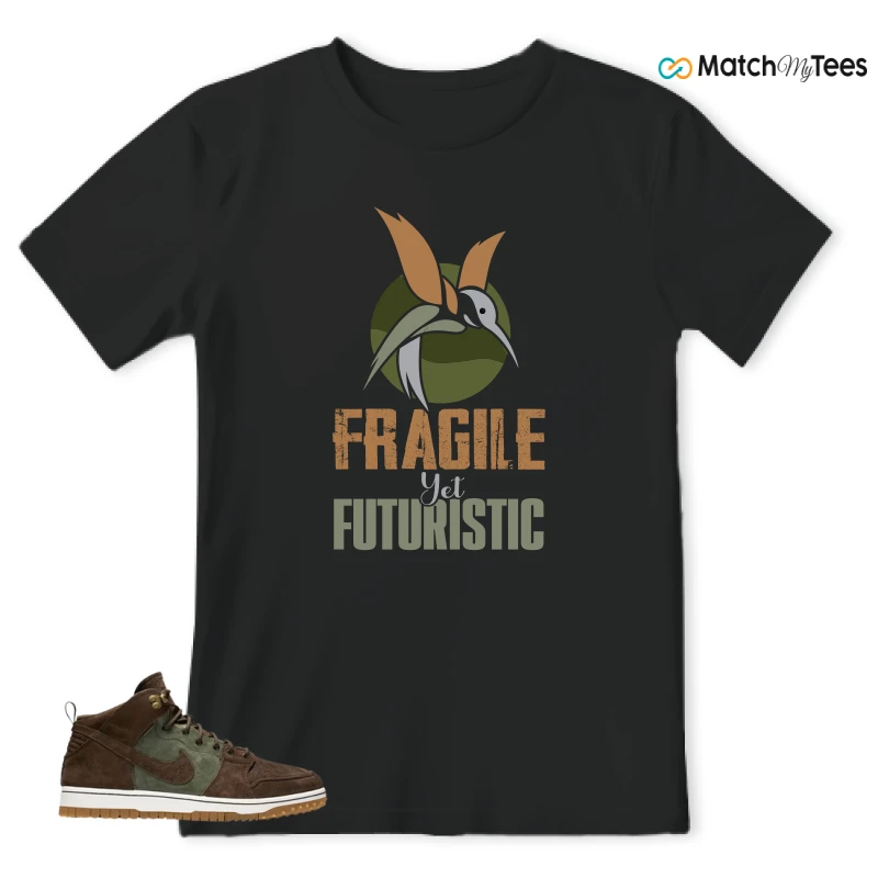 NIKE DUNK CMFT WB ARMY OLIVE SNEAKER Matching Tees t-shirt