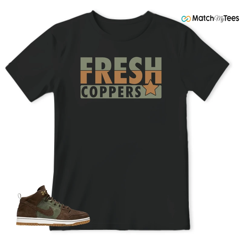 NIKE DUNK CMFT WB ARMY OLIVE SNEAKER Matching Tees t-shirt