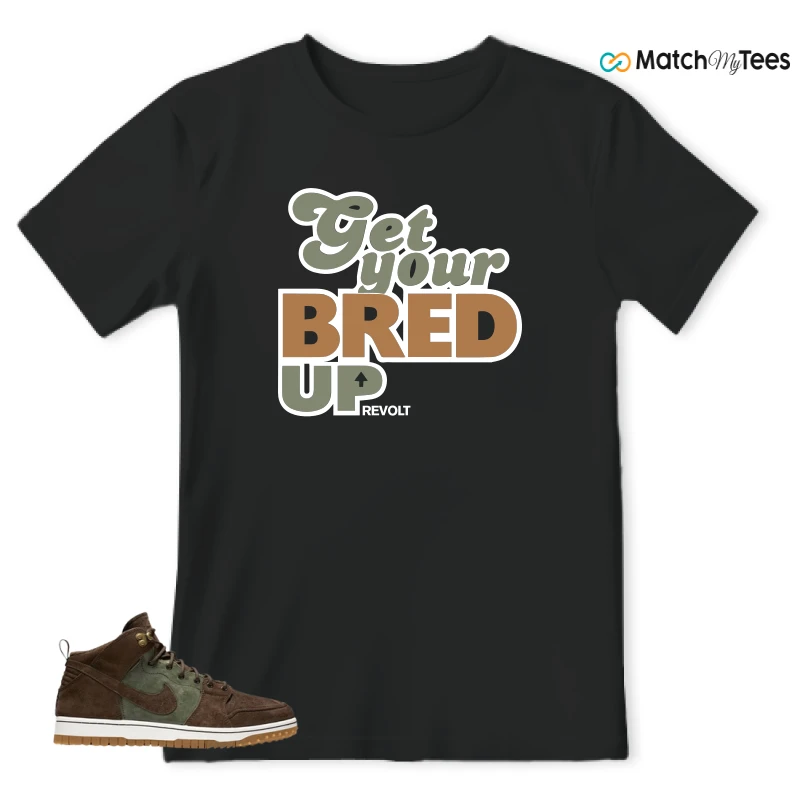 NIKE DUNK CMFT WB ARMY OLIVE SNEAKER Matching Tees t-shirt