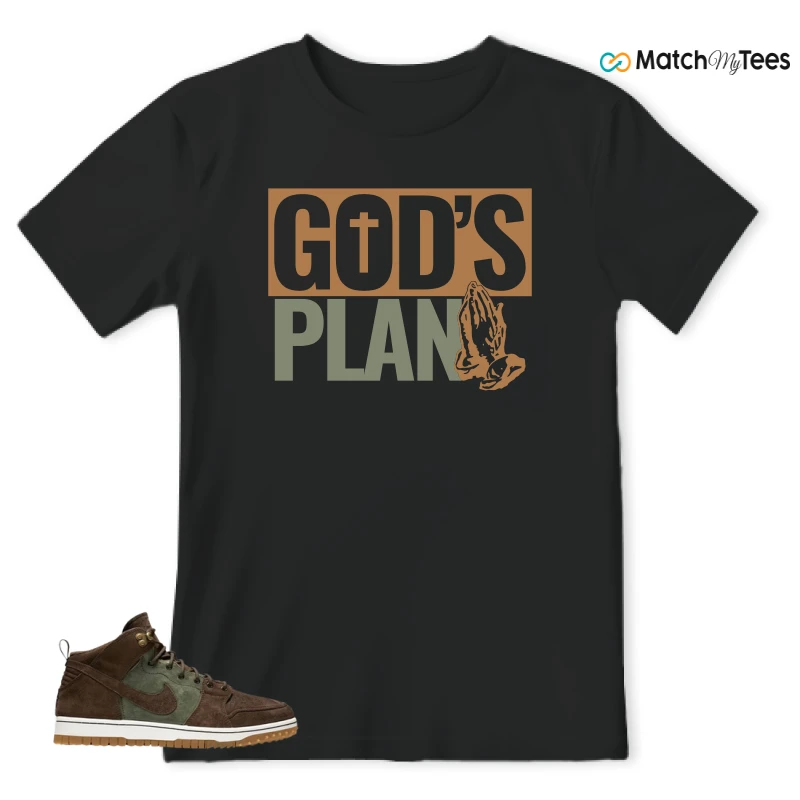 NIKE DUNK CMFT WB ARMY OLIVE SNEAKER Matching Tees t-shirt
