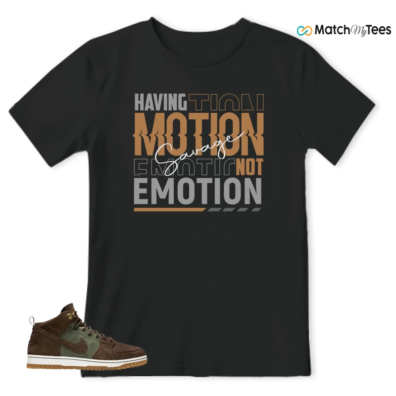 NIKE DUNK CMFT WB ARMY OLIVE SNEAKER Matching Tees t-shirt