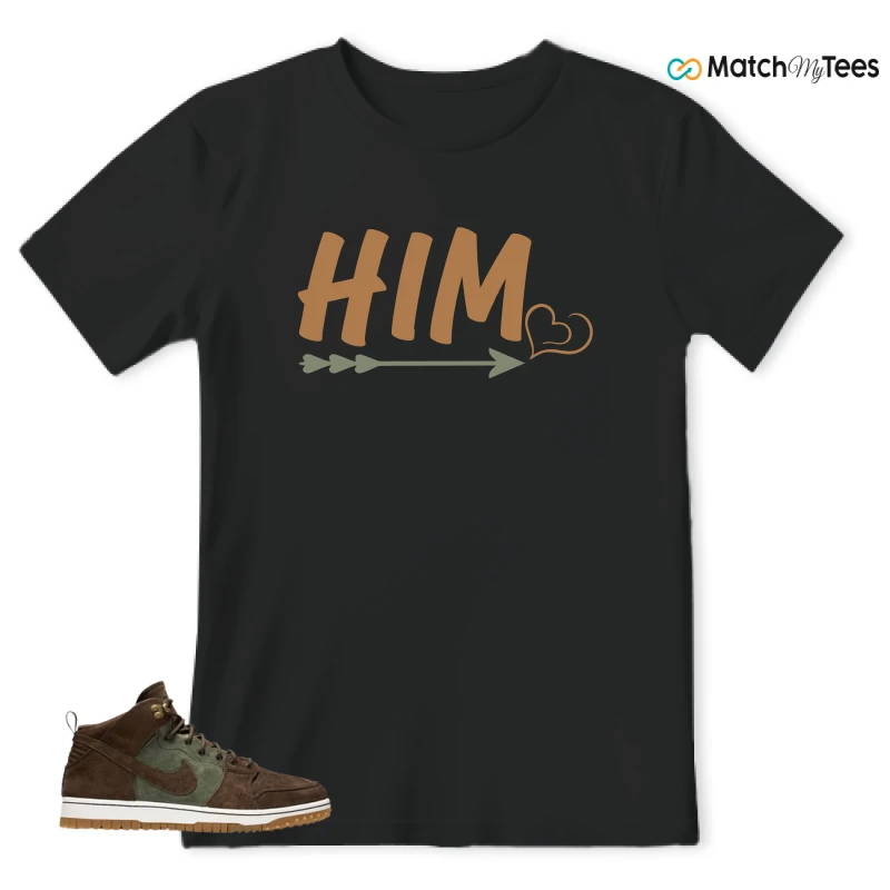 NIKE DUNK CMFT WB ARMY OLIVE SNEAKER Matching Tees t-shirt