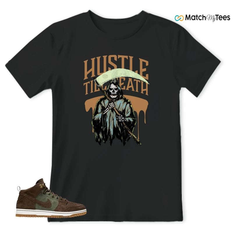 NIKE DUNK CMFT WB ARMY OLIVE SNEAKER Matching Tees t-shirt