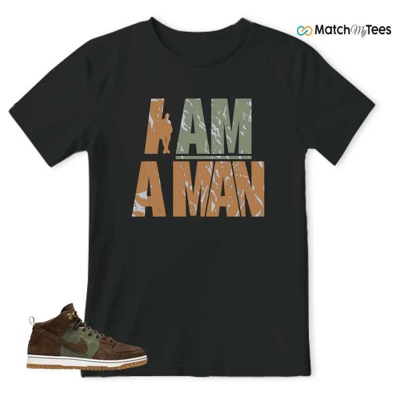 NIKE DUNK CMFT WB ARMY OLIVE SNEAKER Matching Tees t-shirt