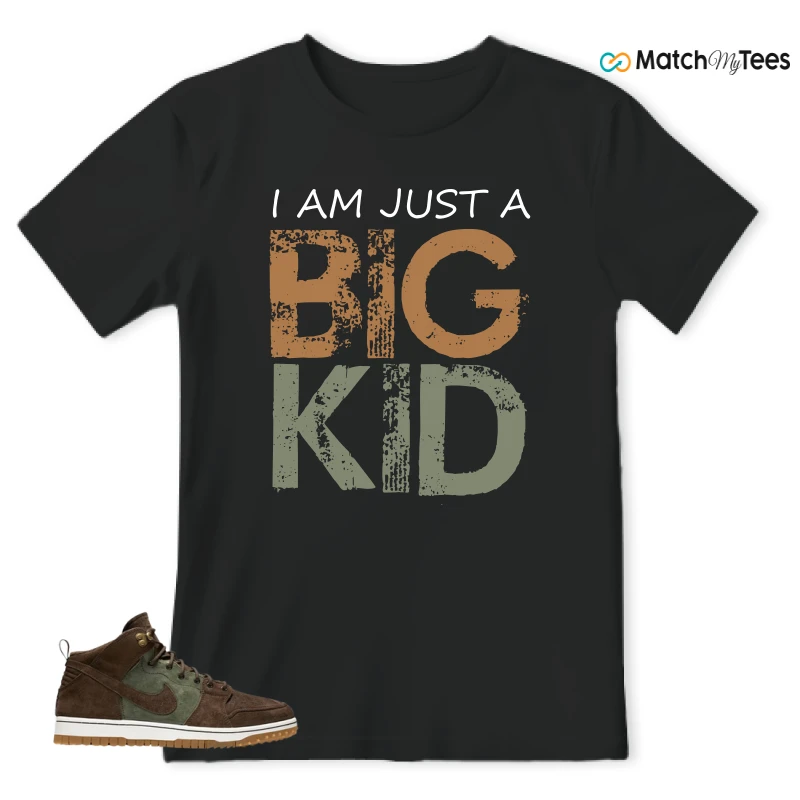 NIKE DUNK CMFT WB ARMY OLIVE SNEAKER Matching Tees t-shirt