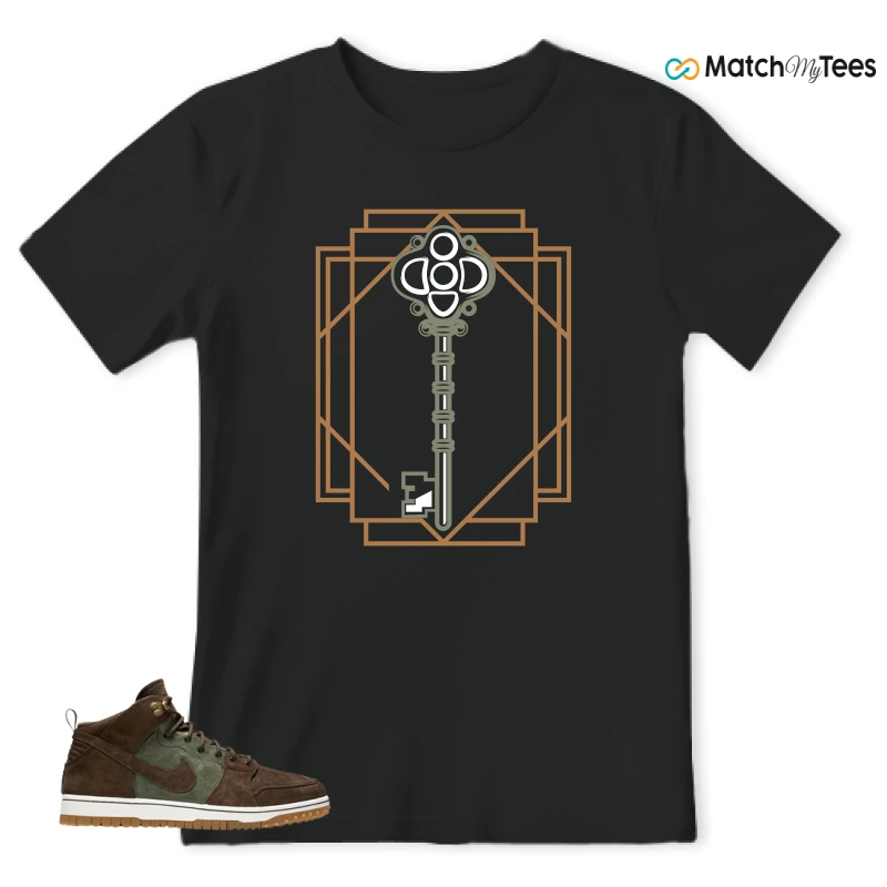 NIKE DUNK CMFT WB ARMY OLIVE SNEAKER Matching Tees t-shirt