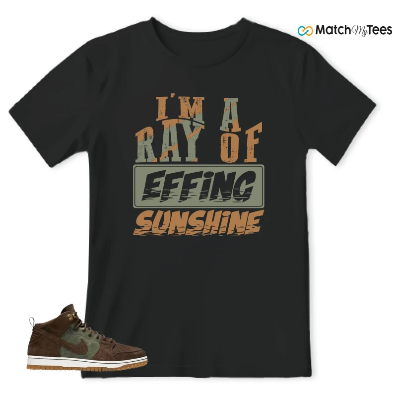 NIKE DUNK CMFT WB ARMY OLIVE SNEAKER Matching Tees t-shirt