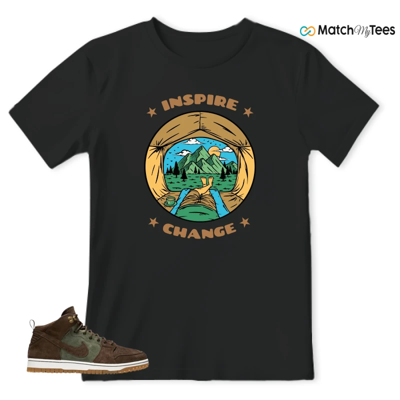 NIKE DUNK CMFT WB ARMY OLIVE SNEAKER Matching Tees t-shirt