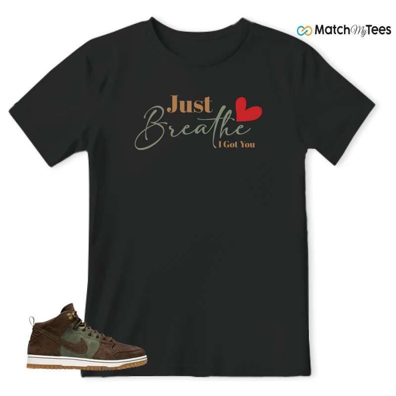 NIKE DUNK CMFT WB ARMY OLIVE SNEAKER Matching Tees t-shirt