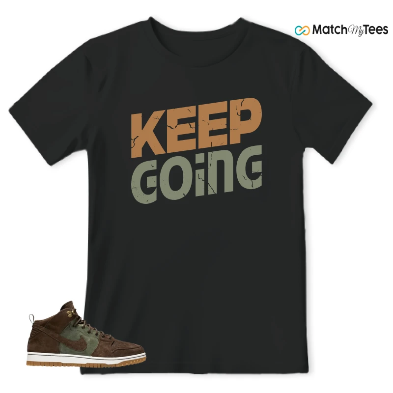 NIKE DUNK CMFT WB ARMY OLIVE SNEAKER Matching Tees t-shirt