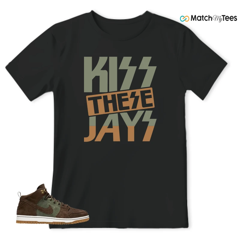 NIKE DUNK CMFT WB ARMY OLIVE SNEAKER Matching Tees t-shirt