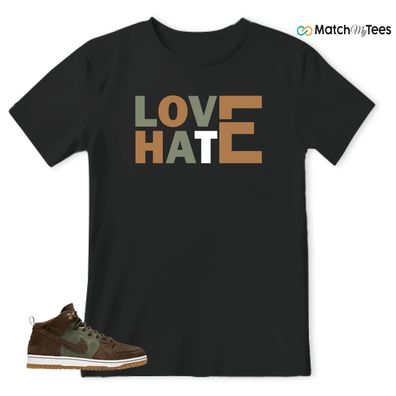 NIKE DUNK CMFT WB ARMY OLIVE SNEAKER Matching Tees t-shirt