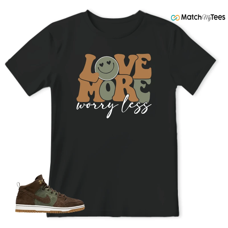 NIKE DUNK CMFT WB ARMY OLIVE SNEAKER Matching Tees t-shirt