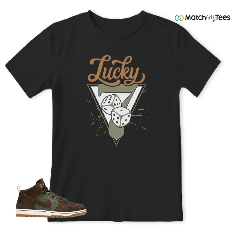 NIKE DUNK CMFT WB ARMY OLIVE SNEAKER Matching Tees t-shirt