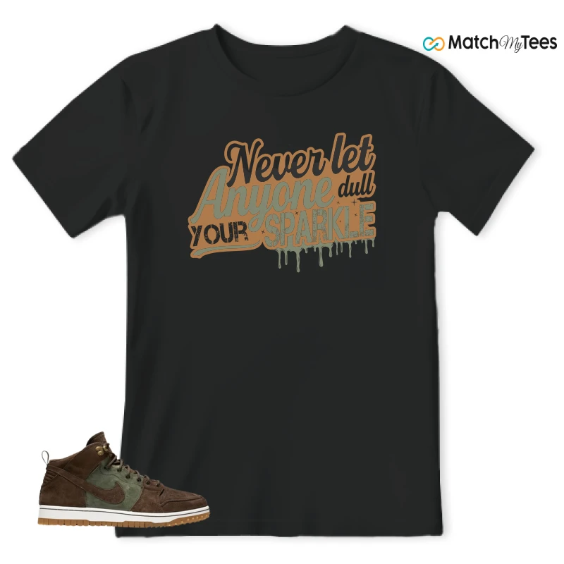 NIKE DUNK CMFT WB ARMY OLIVE SNEAKER Matching Tees t-shirt