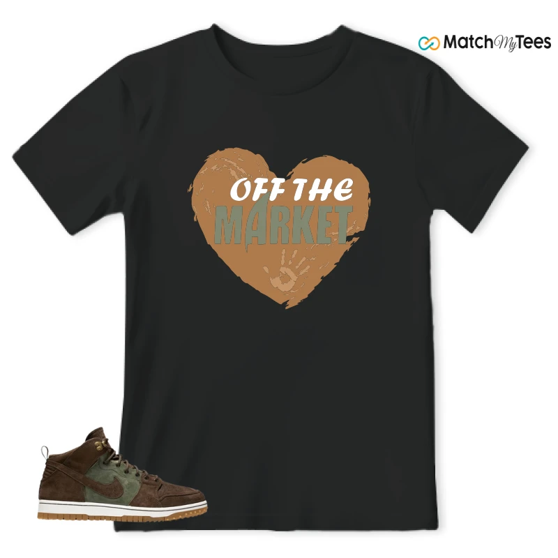 NIKE DUNK CMFT WB ARMY OLIVE SNEAKER Matching Tees t-shirt
