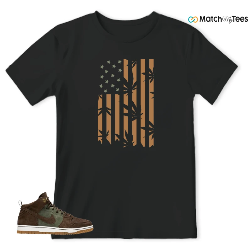 NIKE DUNK CMFT WB ARMY OLIVE SNEAKER Matching Tees t-shirt