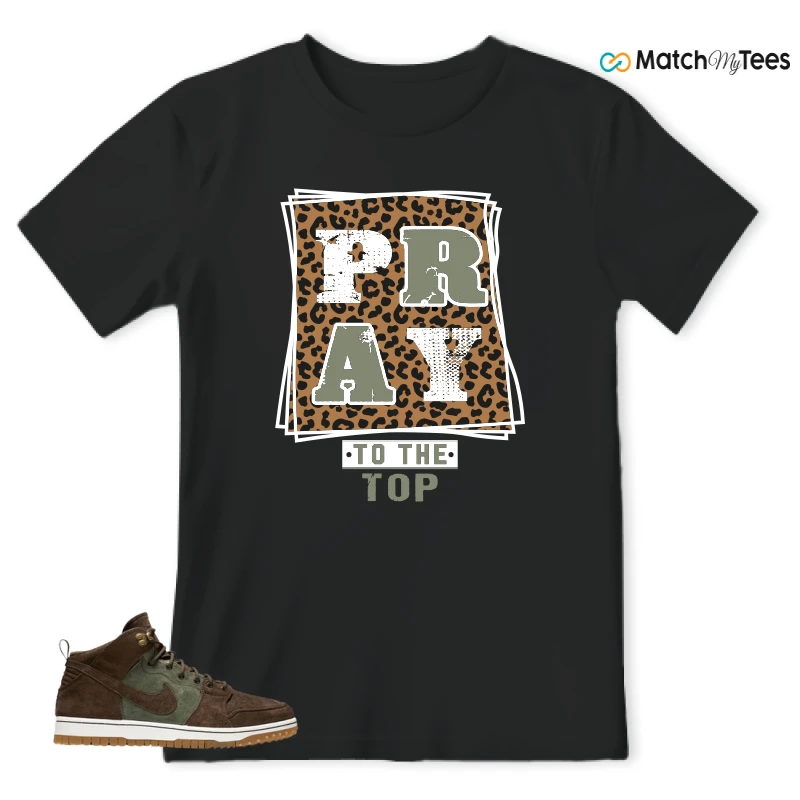 NIKE DUNK CMFT WB ARMY OLIVE SNEAKER Matching Tees t-shirt