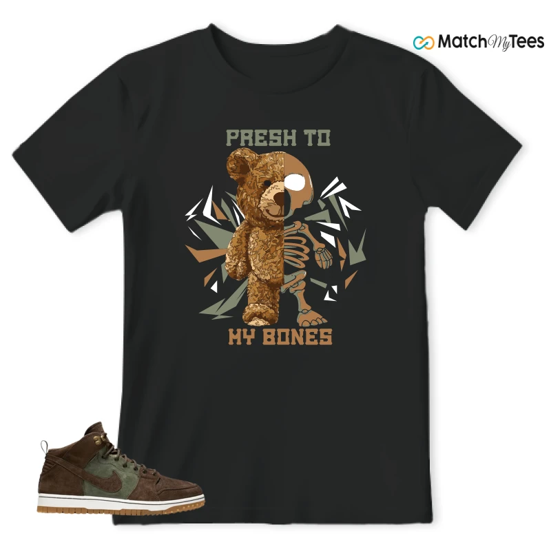 NIKE DUNK CMFT WB ARMY OLIVE SNEAKER Matching Tees t-shirt