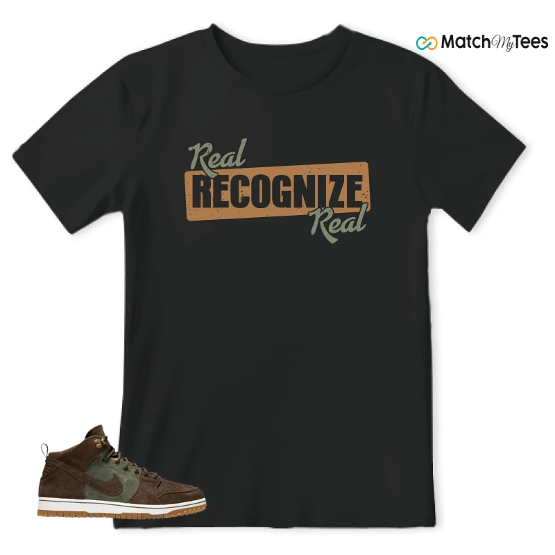 NIKE DUNK CMFT WB ARMY OLIVE SNEAKER Matching Tees t-shirt