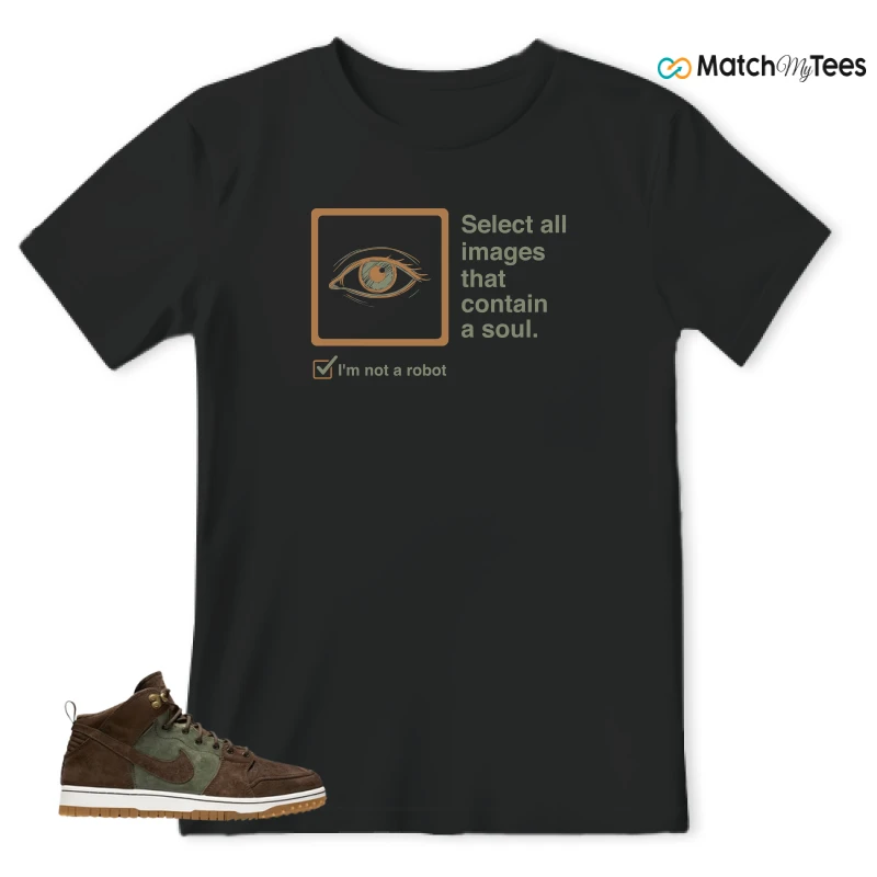 NIKE DUNK CMFT WB ARMY OLIVE SNEAKER Matching Tees t-shirt