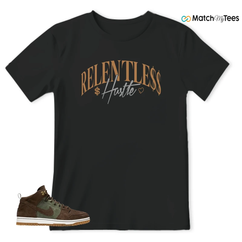 NIKE DUNK CMFT WB ARMY OLIVE SNEAKER Matching Tees t-shirt
