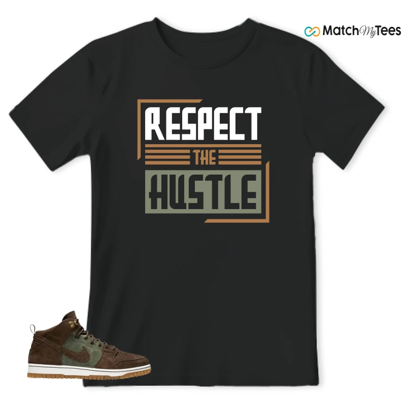 NIKE DUNK CMFT WB ARMY OLIVE SNEAKER Matching Tees t-shirt
