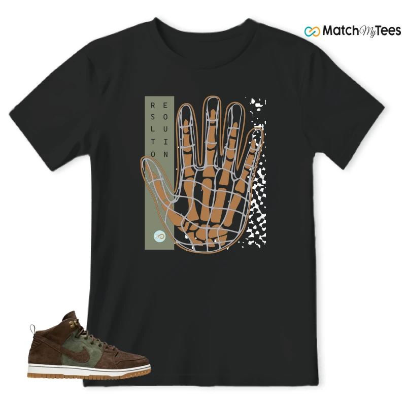 NIKE DUNK CMFT WB ARMY OLIVE SNEAKER Matching Tees t-shirt