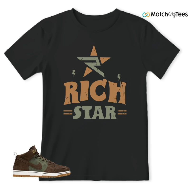 NIKE DUNK CMFT WB ARMY OLIVE SNEAKER Matching Tees t-shirt