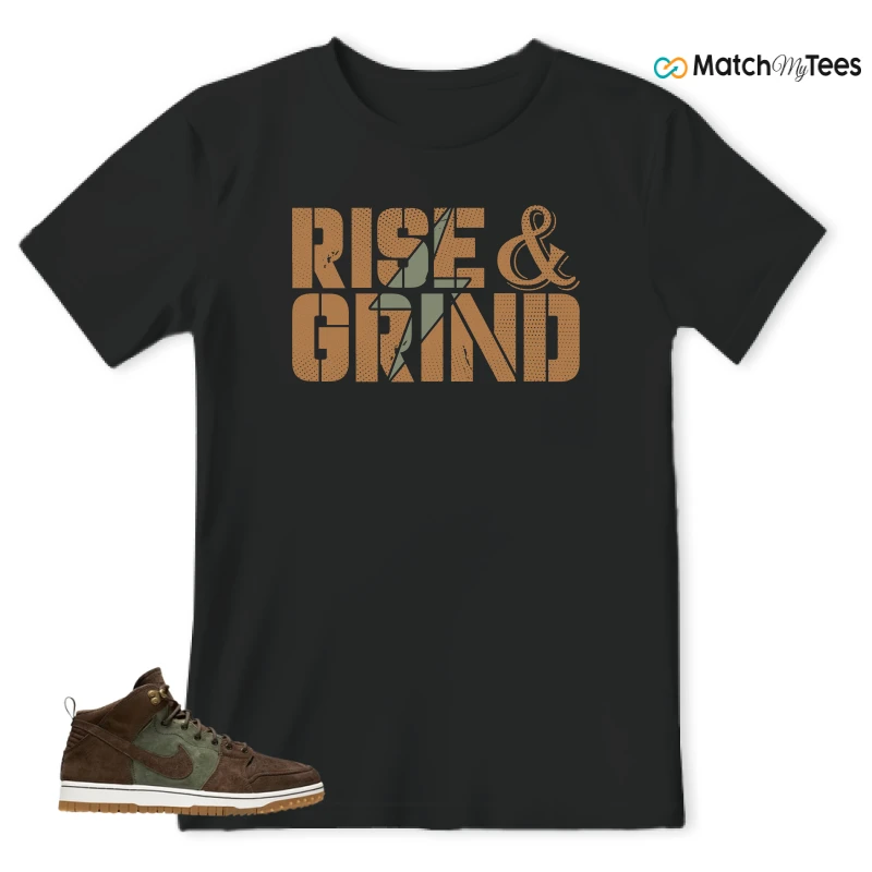 NIKE DUNK CMFT WB ARMY OLIVE SNEAKER Matching Tees t-shirt