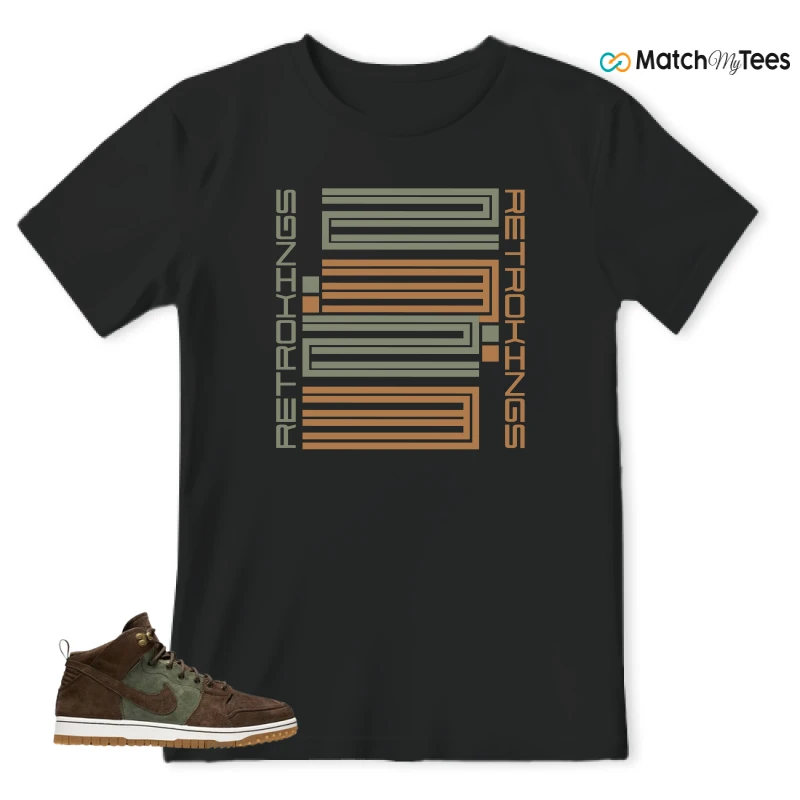 NIKE DUNK CMFT WB ARMY OLIVE SNEAKER Matching Tees t-shirt