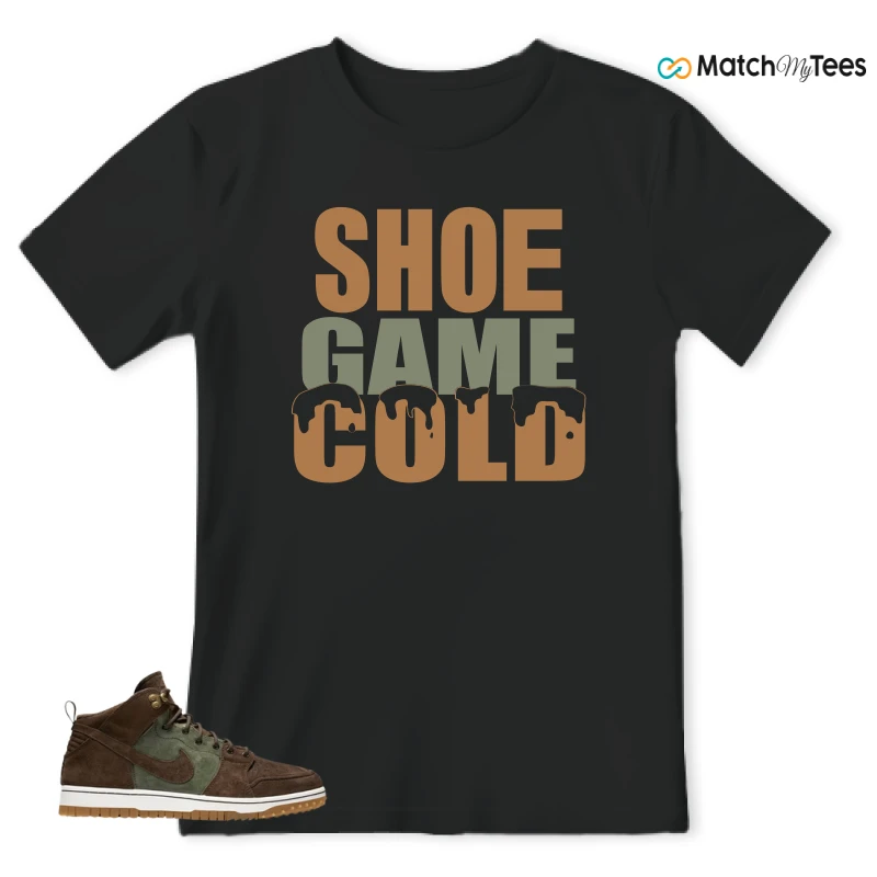 NIKE DUNK CMFT WB ARMY OLIVE SNEAKER Matching Tees t-shirt