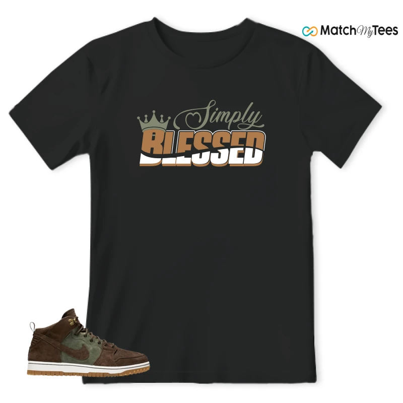NIKE DUNK CMFT WB ARMY OLIVE SNEAKER Matching Tees t-shirt