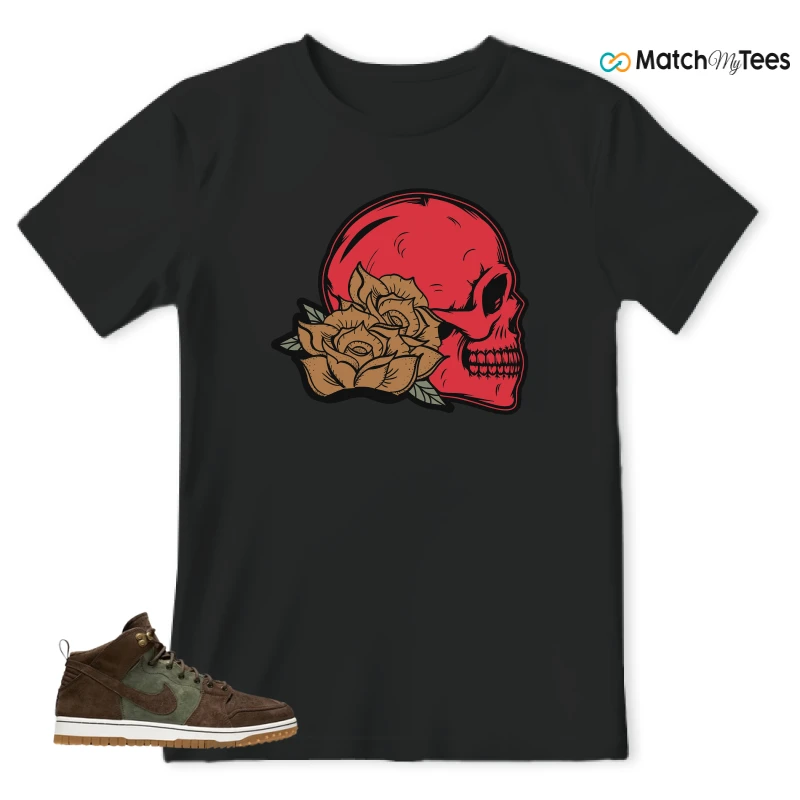 NIKE DUNK CMFT WB ARMY OLIVE SNEAKER Matching Tees t-shirt