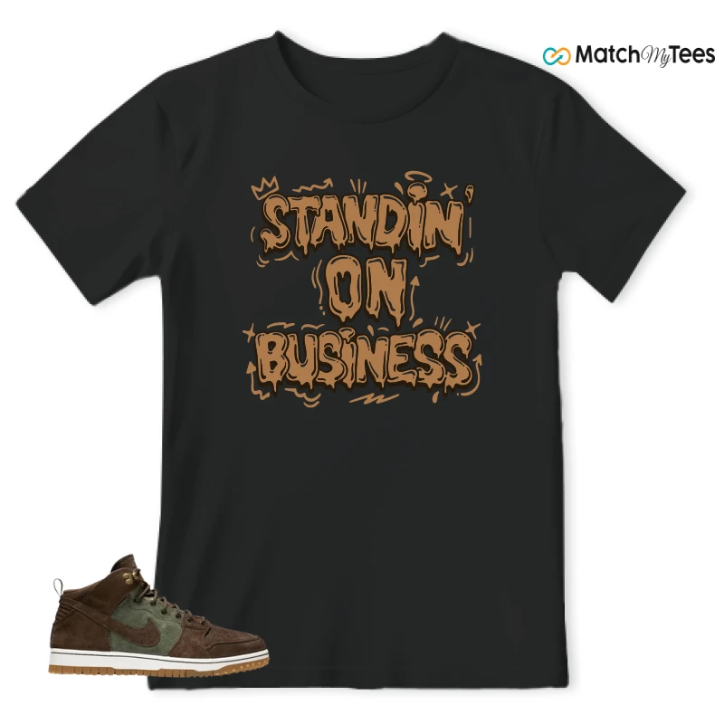 NIKE DUNK CMFT WB ARMY OLIVE SNEAKER Matching Tees t-shirt