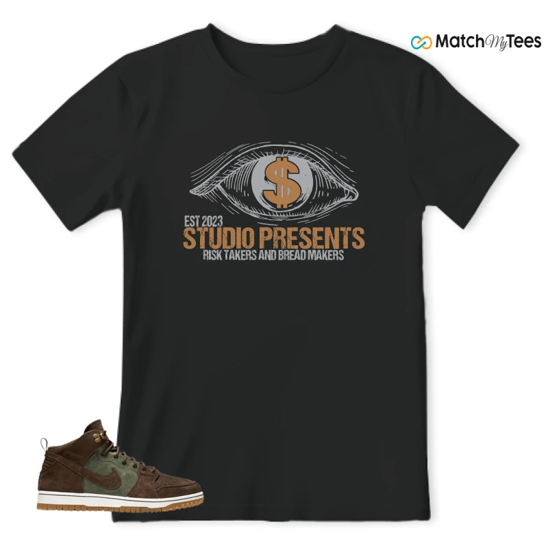 NIKE DUNK CMFT WB ARMY OLIVE SNEAKER Matching Tees t-shirt