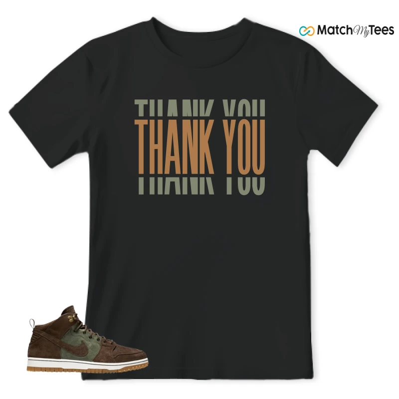 NIKE DUNK CMFT WB ARMY OLIVE SNEAKER Matching Tees t-shirt
