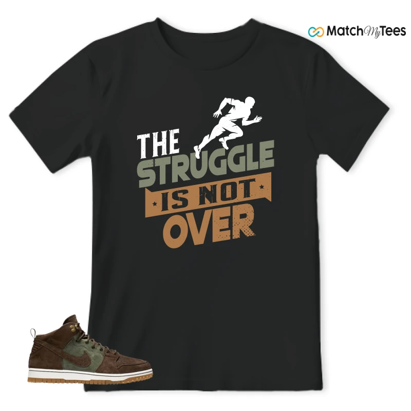 NIKE DUNK CMFT WB ARMY OLIVE SNEAKER Matching Tees t-shirt