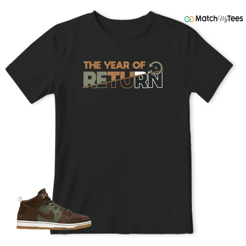 NIKE DUNK CMFT WB ARMY OLIVE SNEAKER Matching Tees t-shirt