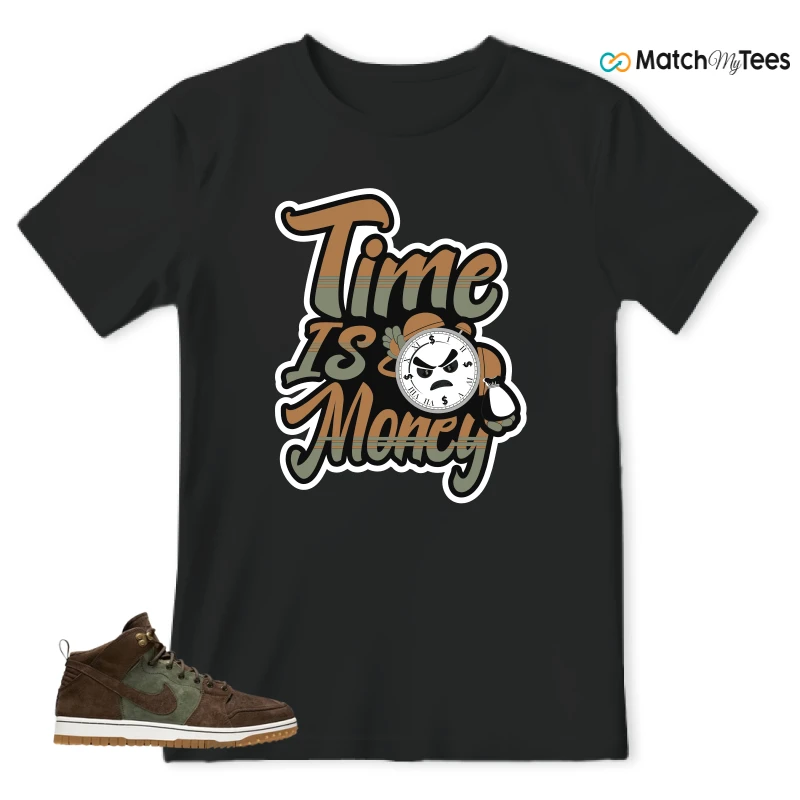 NIKE DUNK CMFT WB ARMY OLIVE SNEAKER Matching Tees t-shirt