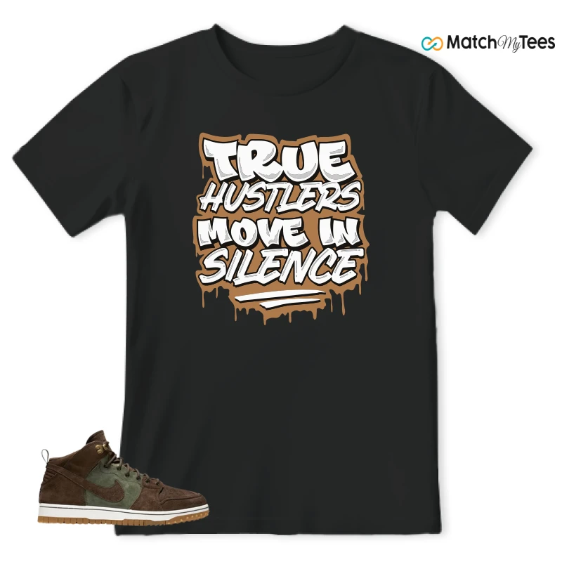 NIKE DUNK CMFT WB ARMY OLIVE SNEAKER Matching Tees t-shirt