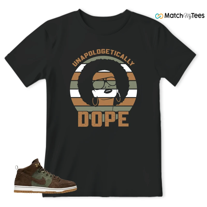 NIKE DUNK CMFT WB ARMY OLIVE SNEAKER Matching Tees t-shirt