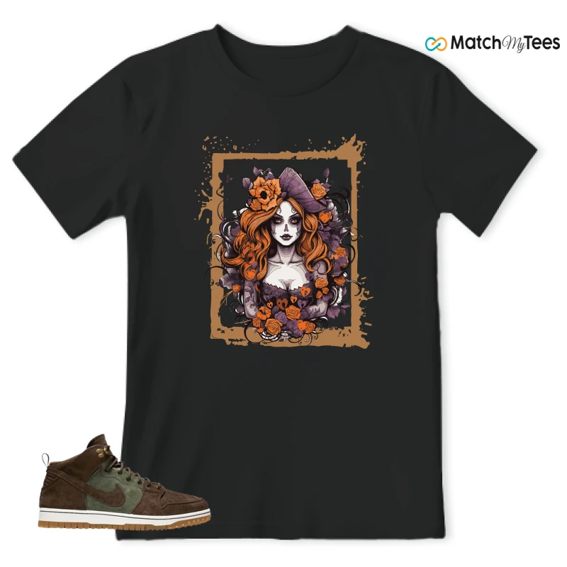 NIKE DUNK CMFT WB ARMY OLIVE SNEAKER Matching Tees t-shirt