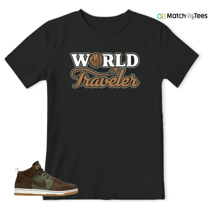 NIKE DUNK CMFT WB ARMY OLIVE SNEAKER Matching Tees t-shirt