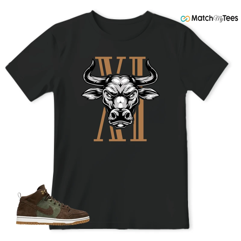 NIKE DUNK CMFT WB ARMY OLIVE SNEAKER Matching Tees t-shirt