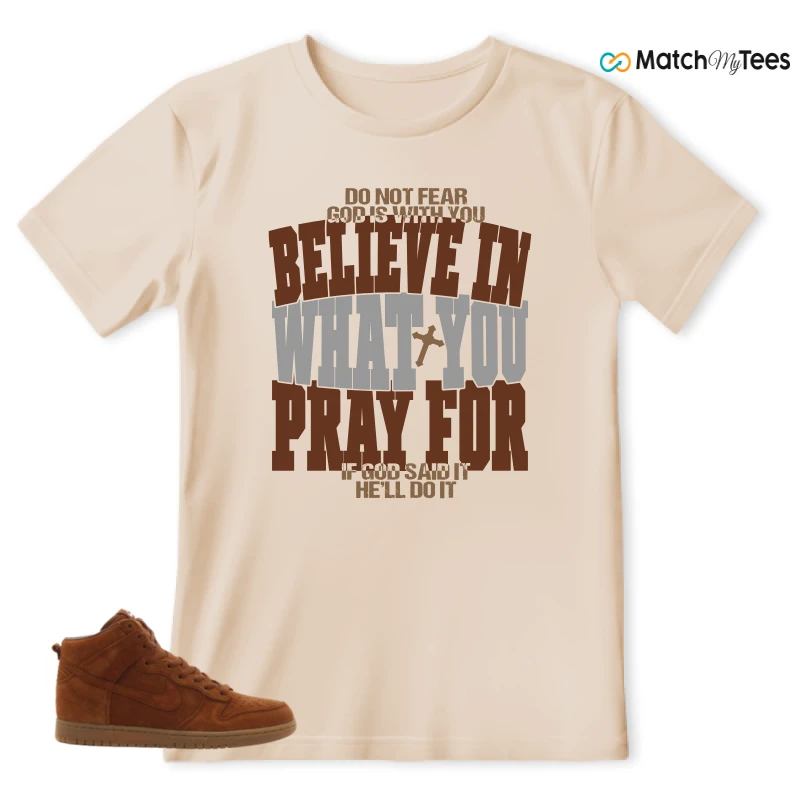 NIKE X APC DUNK HIGH RUSTIC BROWN NRG 08 SNEAKER Matching Tees t-shirt